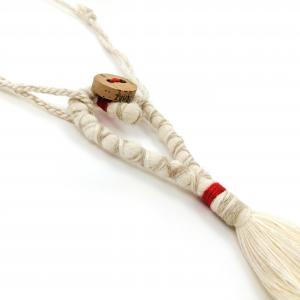 ● Fimbriae szív alakú textilnyaklánc●