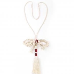 ● Fimbriae textilnyaklánc masnival●