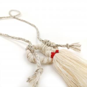 ● Fimbriae textilnyaklánc perec-medállal●