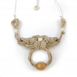 ● Kenderzsinór kompozíció egyedi csomózással●